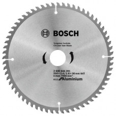 Диск пильный Bosch 210x64x30 по алюминию