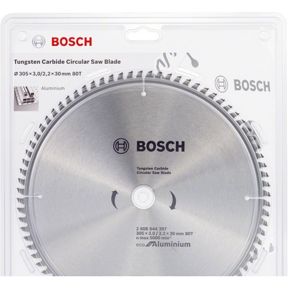 Диск пильный Bosch 305x80x30 по алюминию