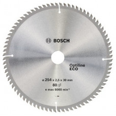 Диск пильный Bosch 254x80x30 по дереву