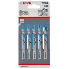 Пилочки для электролобзика Bosch T118A (5шт.)