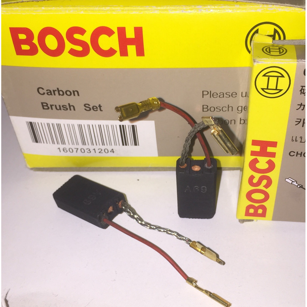Щетки угольные на Bosch A-69 (GSH 5E) 6.2*12.5